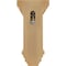 Ekena Millwork 4"W x 4 3/4"D x 8"H Small Jefferson Wood Corbel, Red Oak CORW04X04X08JERO - alternate 3
